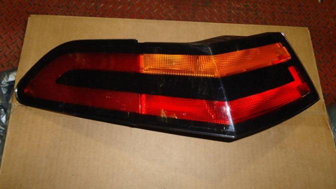 GM turn signal assembly with amber rear turn signal - view 1